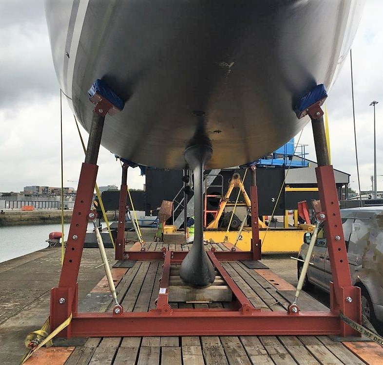 Yacht Shipping Cradles